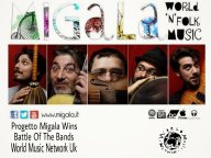 Progetto Migala vince la Battle Of The Bands by World Music Network nel Regno Unito