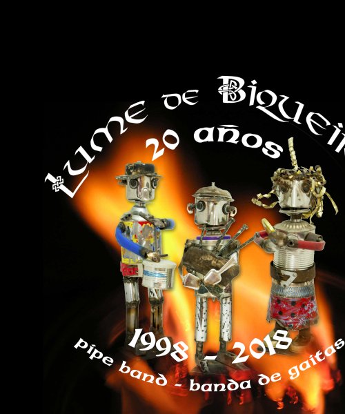Lume de Biqueira - Logo 20 Aniversario by Lume De Biqueira Celtic Band