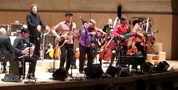 Performing at Roy Thomson Hall April 24, 2013 by Sultans Of String