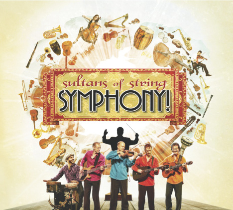 Symphony! Album Cover Art by Sultans Of String