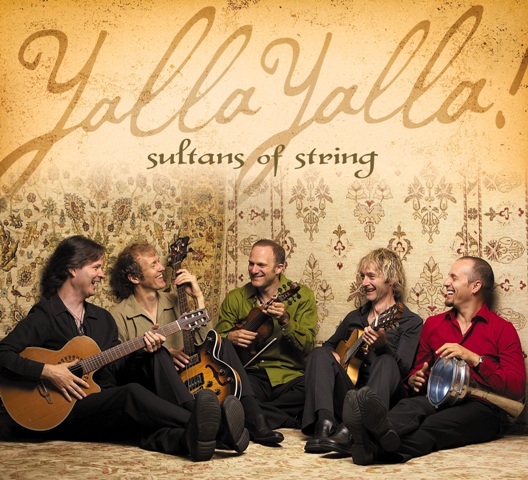Yalla Yalla! Album Cover Art by Sultans Of String