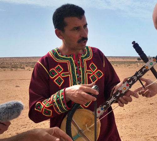 Recording ribab in Morocco by AddictiveTV