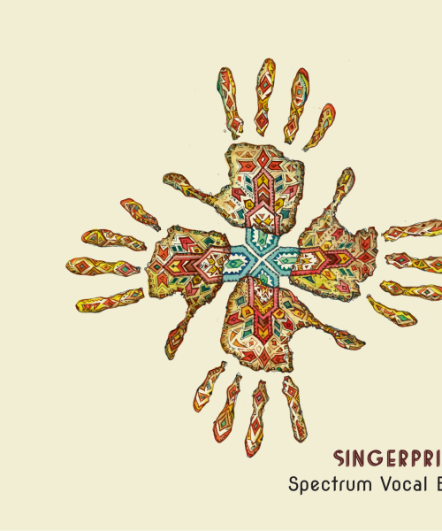 Singerprints album cover by Spectrum Vocal Band
