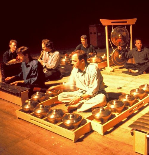 ECCG in performance, 2002 by Evergreen Club Contemporary Gamelan