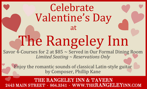 The Rangeley Inn  Advertisement by Composer Phillip Kane