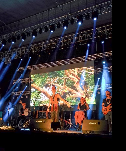 \'Ponu Megau\' at Penang World Music Festival 2014 by Nading Rhapsody