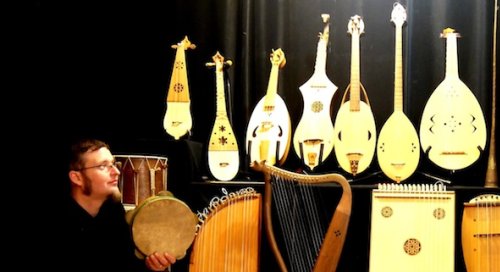 Mara Aranda & J Martinez | Mediaeval Instruments by Mara Aranda