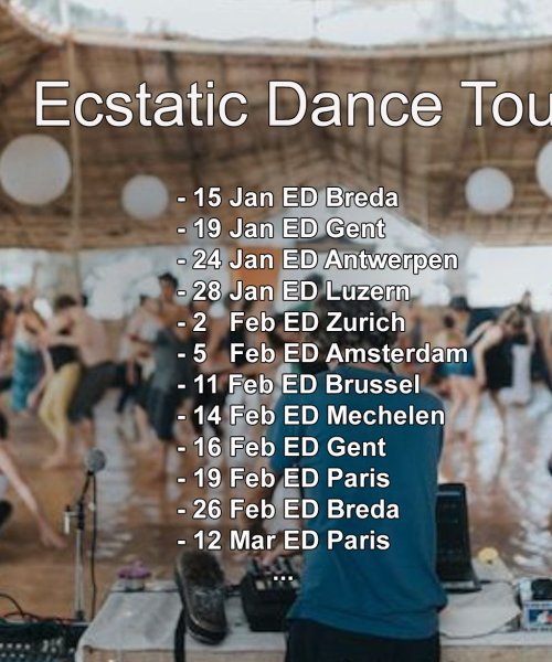 Ecstatic Dance tour Tikki Masala 2023 by Tikki Masala