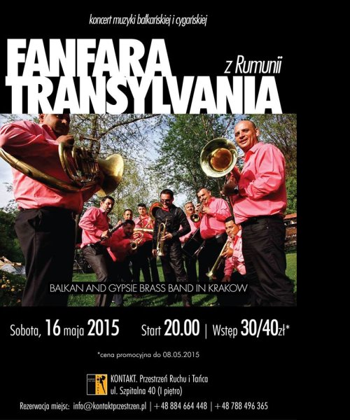  Kontakt. Przestrzeń ruchu i tańca-Concert &Fanfara Transilvania by Fanfara Transilvania
