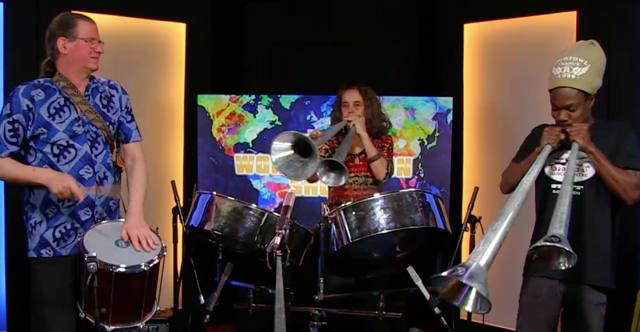 Emily Lanxner on The World Fusion Show by Derrik Jordan