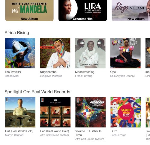 Africa Rising / I-Tunes Selection by Franck Biyong