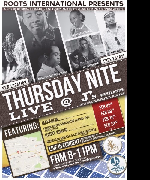 Thursday Nite Live / February 2017 / Nairobi, Kenya by Franck Biyong