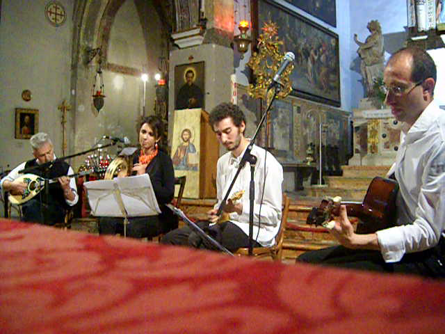 ΝεοχώριNEOCHORI in concert at San Giovanni in Bragora church - Venice - Italy by ΝεοχώριNEOCHORI Rebetiko