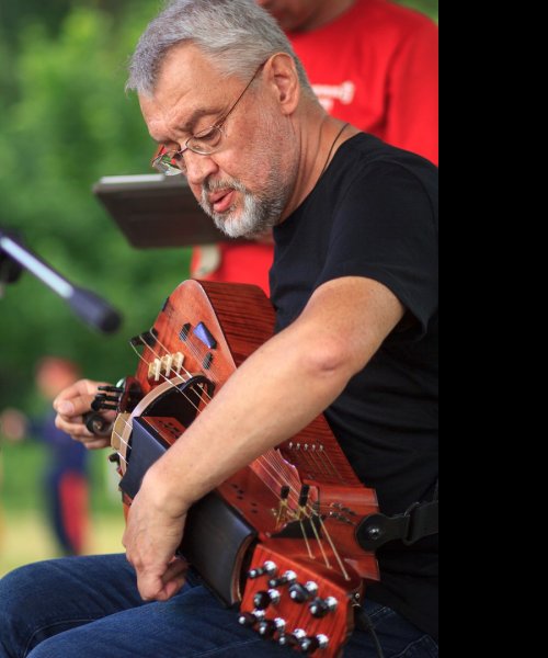 Music Over River by Andrey Vinogradov (hurdy-gurdy)