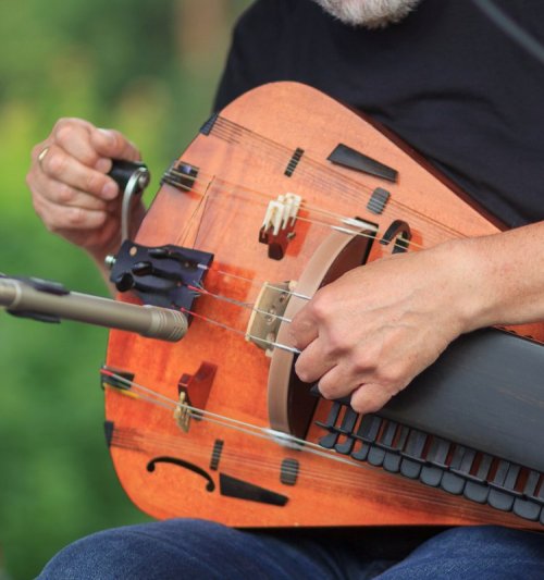 Music Over River by Andrey Vinogradov (hurdy-gurdy)