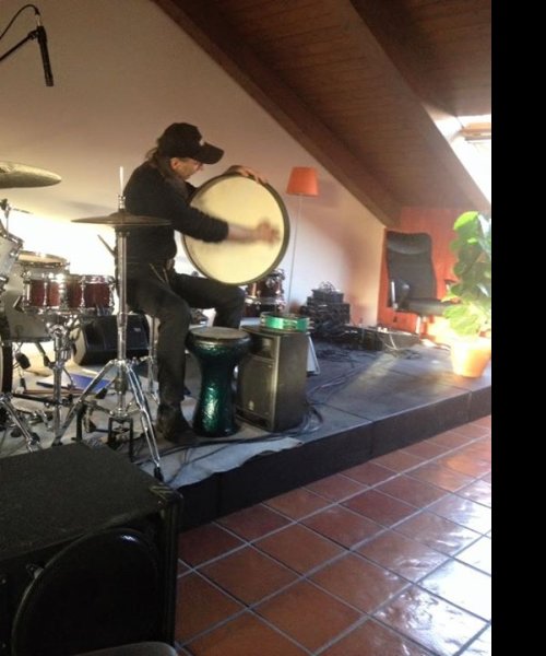 On hand drum by Mauro Gatto