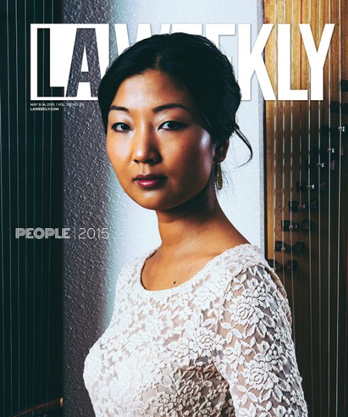 LA Weekly Cover - Bei Bei by Bei Bei (Bei Bei He)