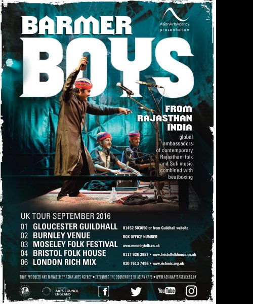 Barmer Boys UK 2016 Tour Dates Announced! by Barmer Boys