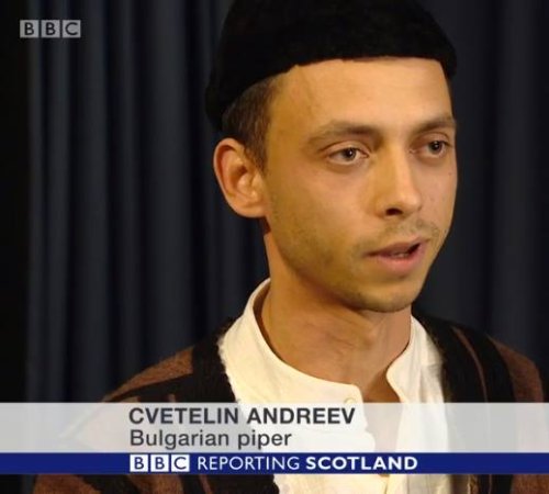 BBC reporting International Bagpipe Conference by KabaGaida.Com