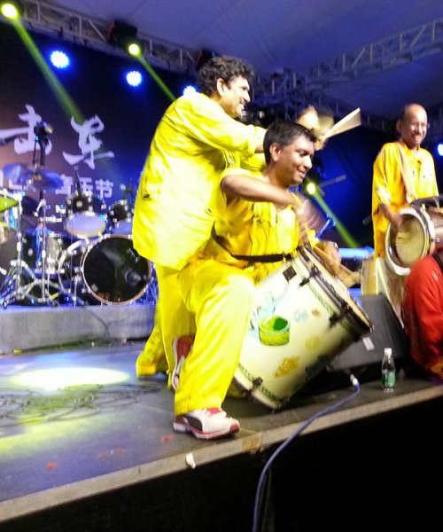 Beishan World Music Festival 2016, China by Aseana Percussion Unit