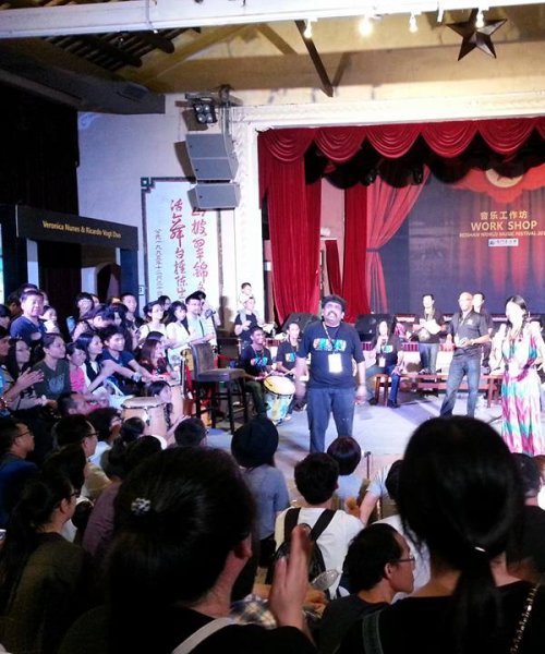 Beishan World Music Festival 2016, China by Aseana Percussion Unit