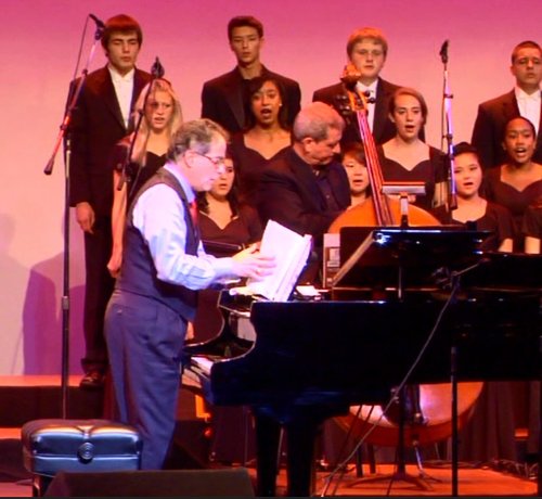 Jazz concert/ school choir  by Jerry Pellegrino