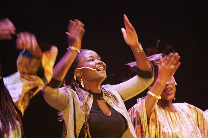 shula on stage by Shula Ndiaye