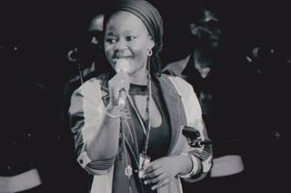 shula on stage by Shula Ndiaye