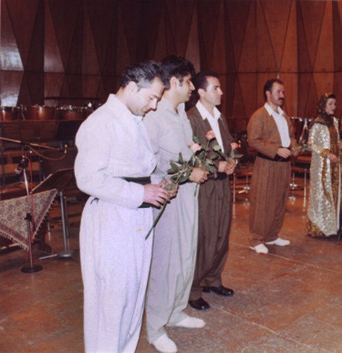 Dilan Ensemble concert at Rodaki hall, Tehran, Iran in 2004 by SHAHRIYAR JAMSHIDI