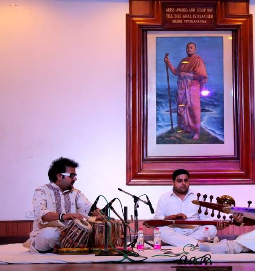 Concert at Ramakrishna Mission, New Delhi by Sourabh Goho