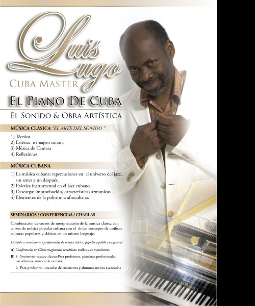  by Luis Lugo Cuban Concert  Pianist
