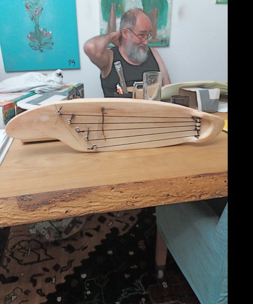 The horsehair-stringed kantele by The Runaway Kantele