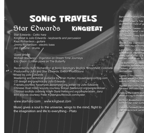 CD Credits by Star Edwards With KingBeat