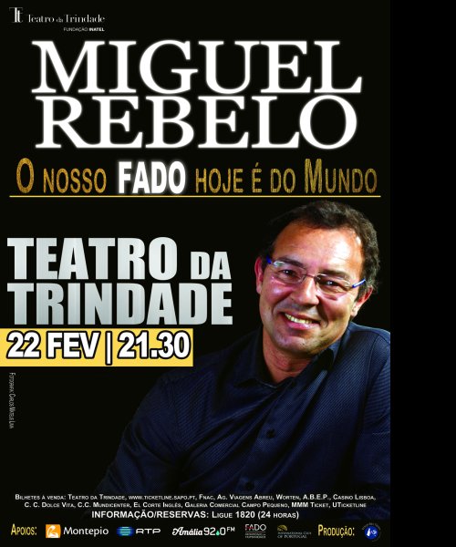 Miguel Rebelo no Teatro da Trindade by Miguel Rebelo - Fado