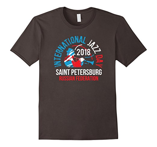 International Jazz Day St Petersburg, Russian Federation T-shirt by JazzWorldQuest