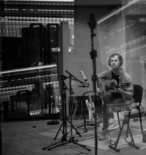 Recording at Berklee Valencia\'s Studio (Uzun Ince Bir Yoldayım) by Mirza Redzepagic