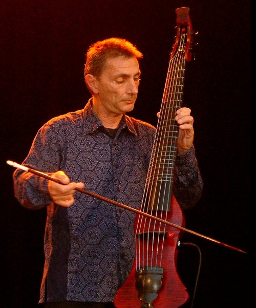 GZ with electric viol by Gilles Zimmermann
